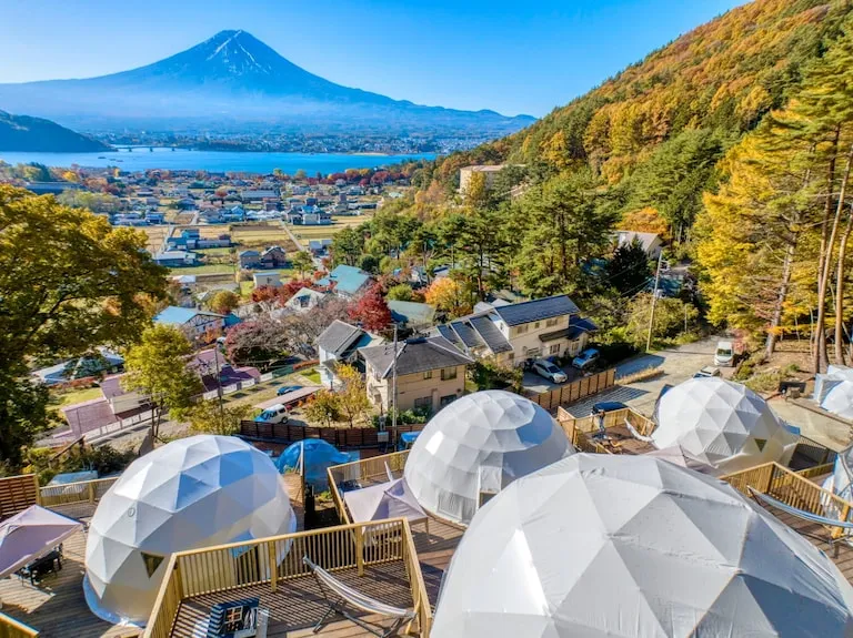 Glamping de lujo en el Monte Fuji