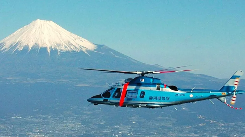 Tour en helicóptero Tokio + Monte Fuji