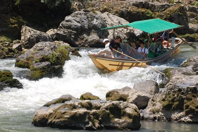 Paseo en barco por el río Hozugawa